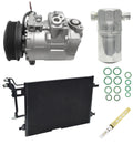 AC Compressor Kit with Condenser for Audi A4 Quattro 2.8L (1999–2001)