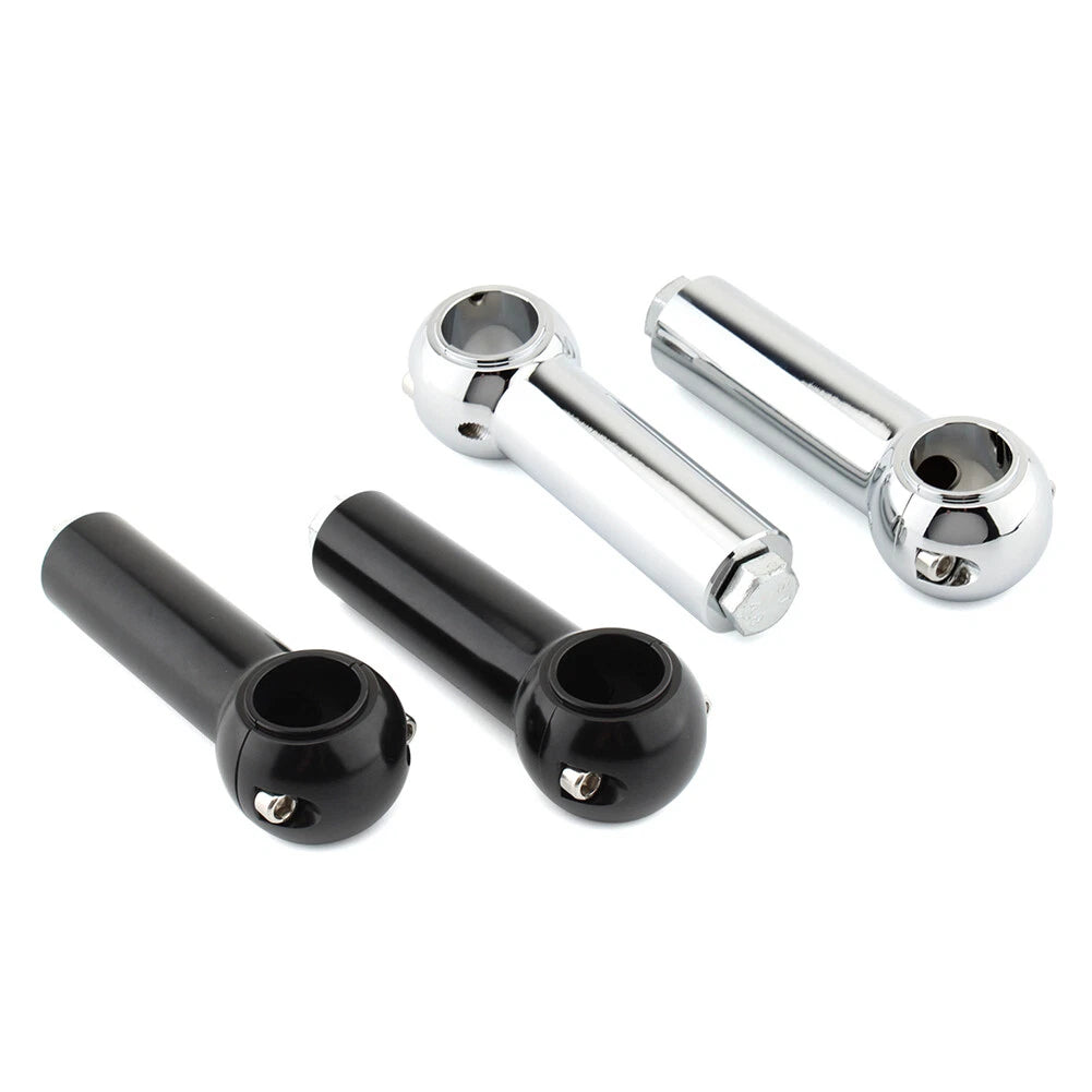 Set of 4 Handlebar Clamp Riser for Harley Davidson (Cruisers, Choppers)