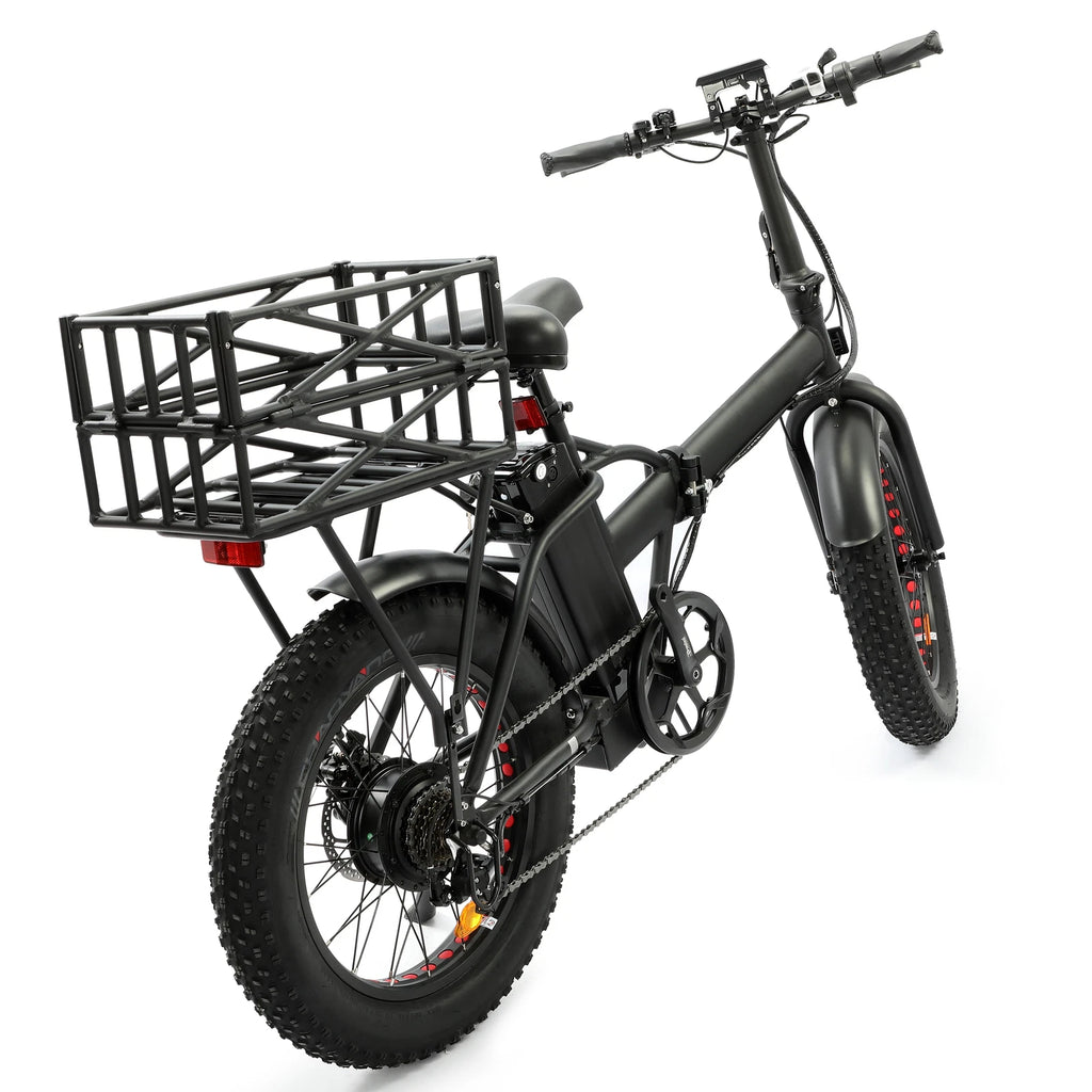 Large Rear Rack Bike Basket for Electric Bike (ECOTRIC)