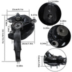 2X Wheel Bearing Hub Assembly for Honda Accord (2008–2012) & Acura TSX (2009–2014)