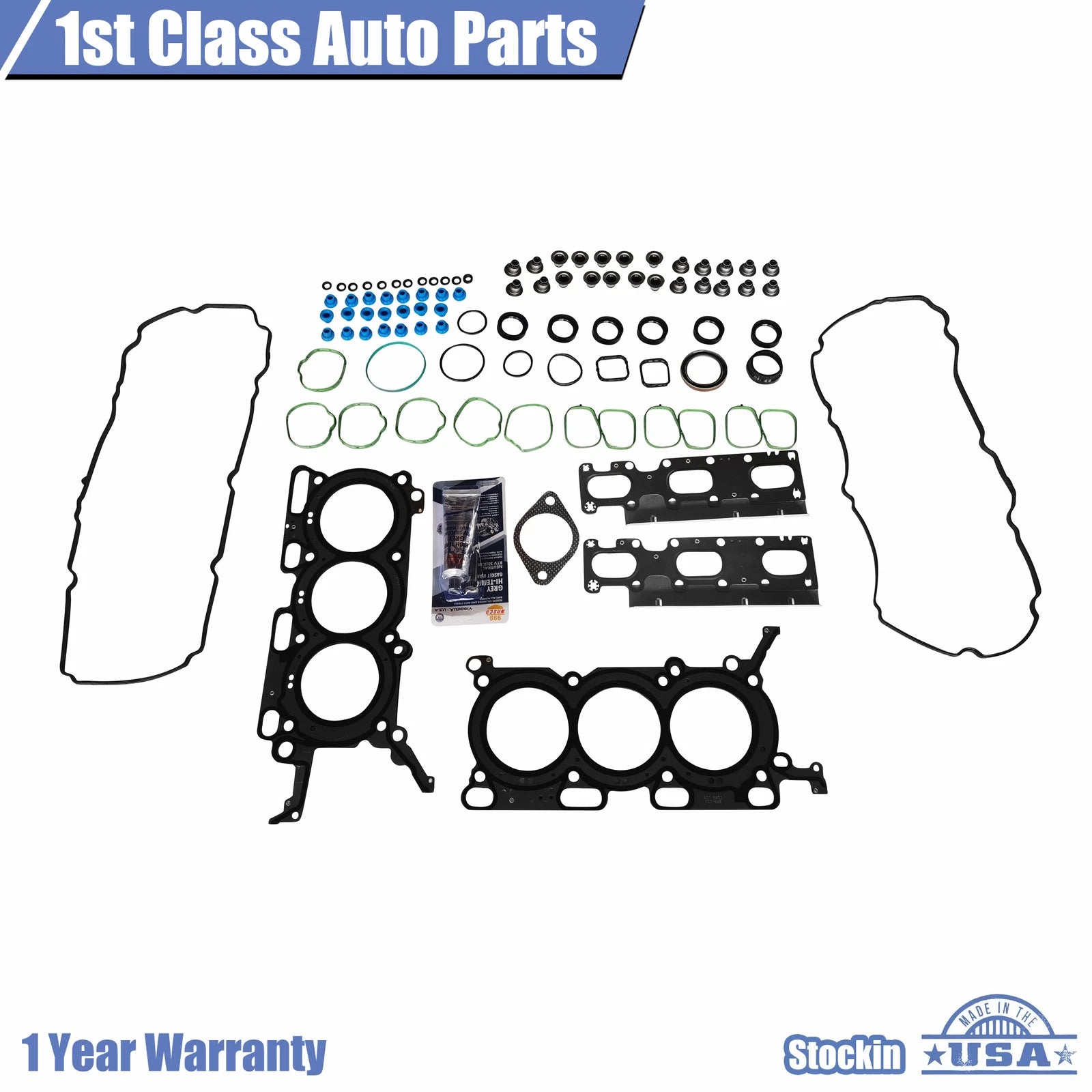 Cylinder Head Gasket Set for Mazda 6, CX-9, Lincoln MKT, MKS (2009–2019)