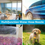 Stainless High Pressure Water Hose Spray Nozzle for Home Garden Car