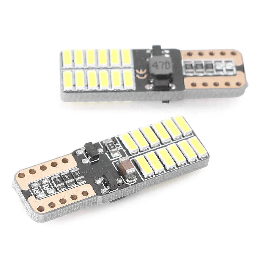 LED Light Canbus Error Free White Side Marker Lamp T10 W5W