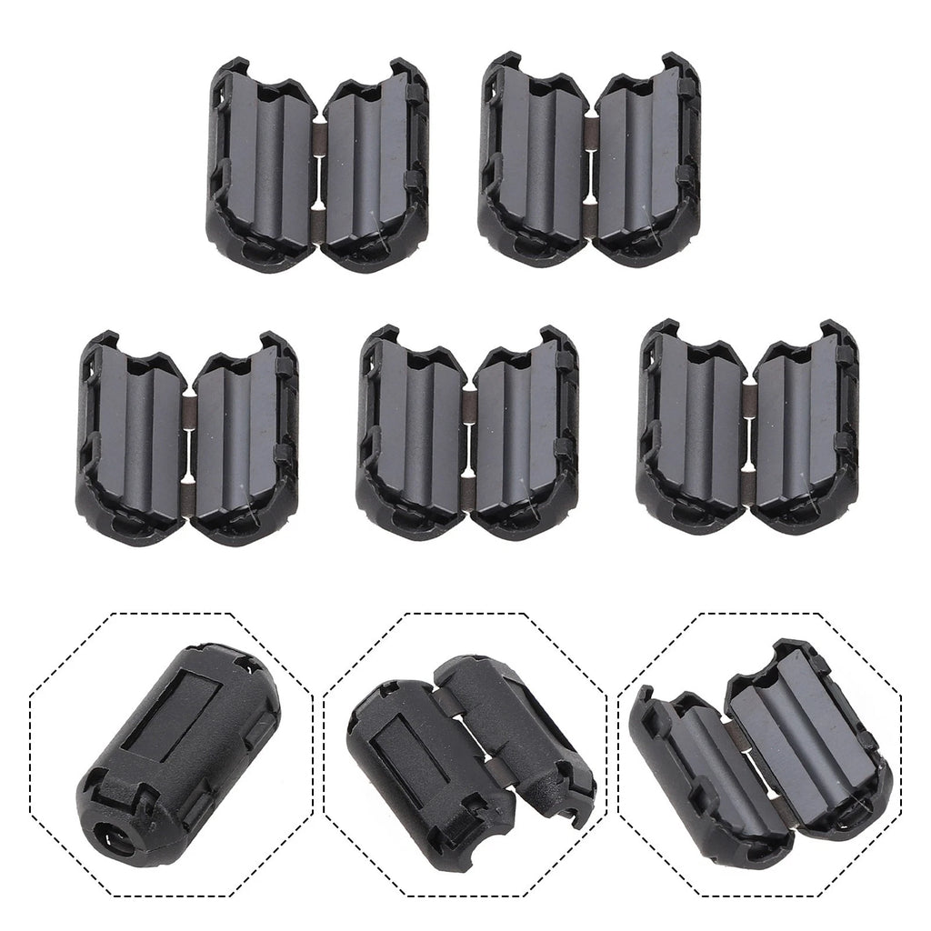 Noise Filter Ferrite RFI Soft Magnet 13mm for Automotive Applications