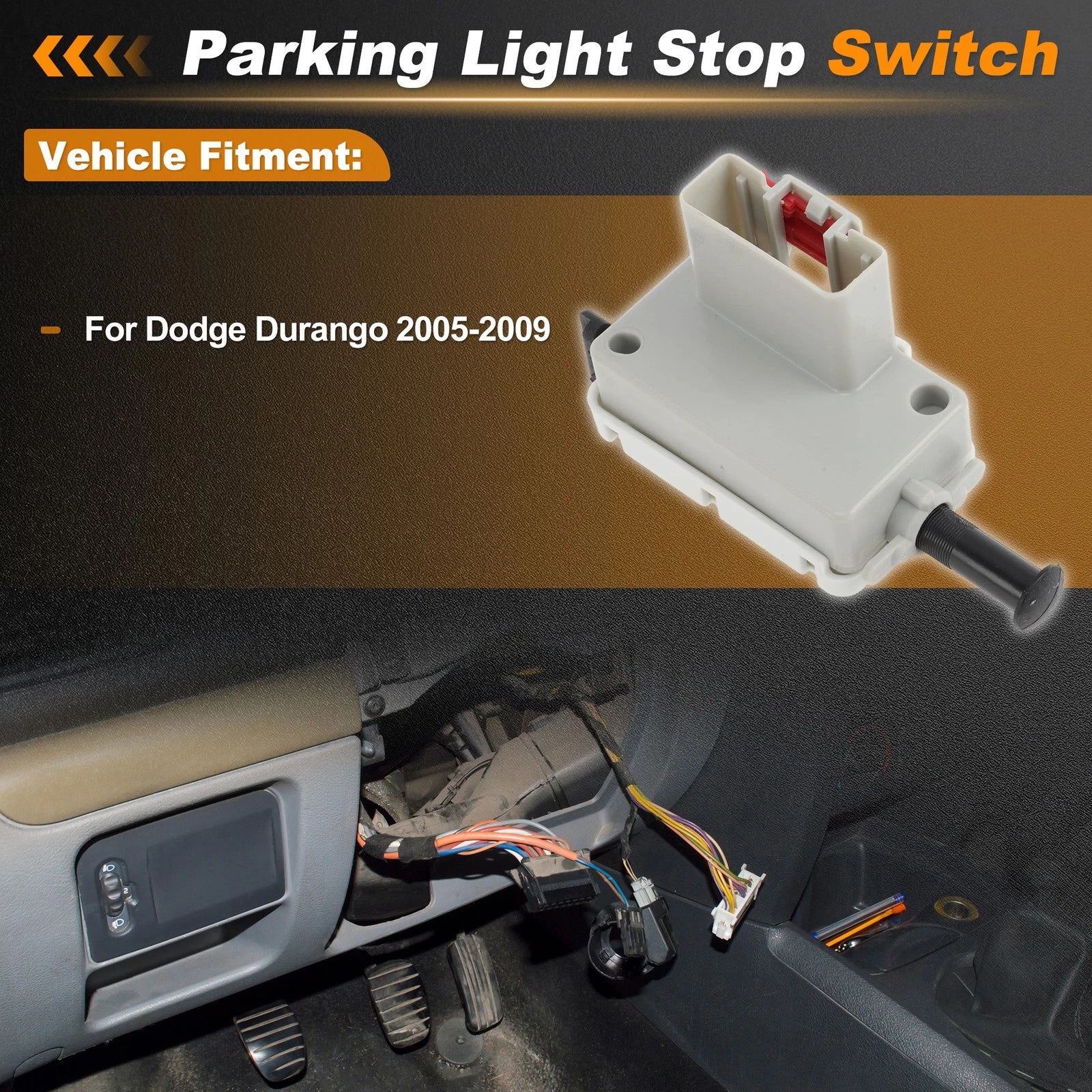 Brake Light Switch for Dodge Durango (2005–2009) 05083344AA 1 pcs