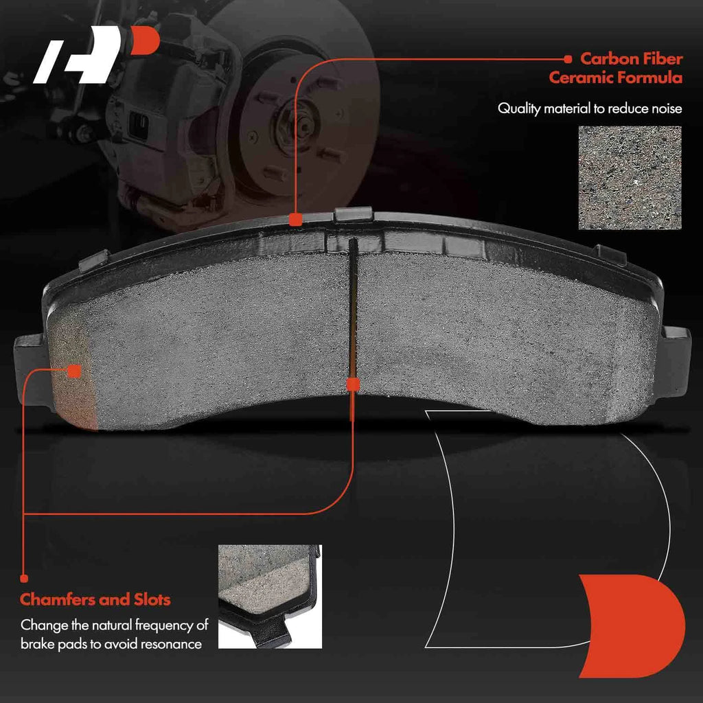 Drilled Rotors & Ceramic Brake Pads for Ford Expedition