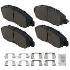 Front Ceramic Brake Pads for Honda Accord & Insight & Civic (1998–2014)