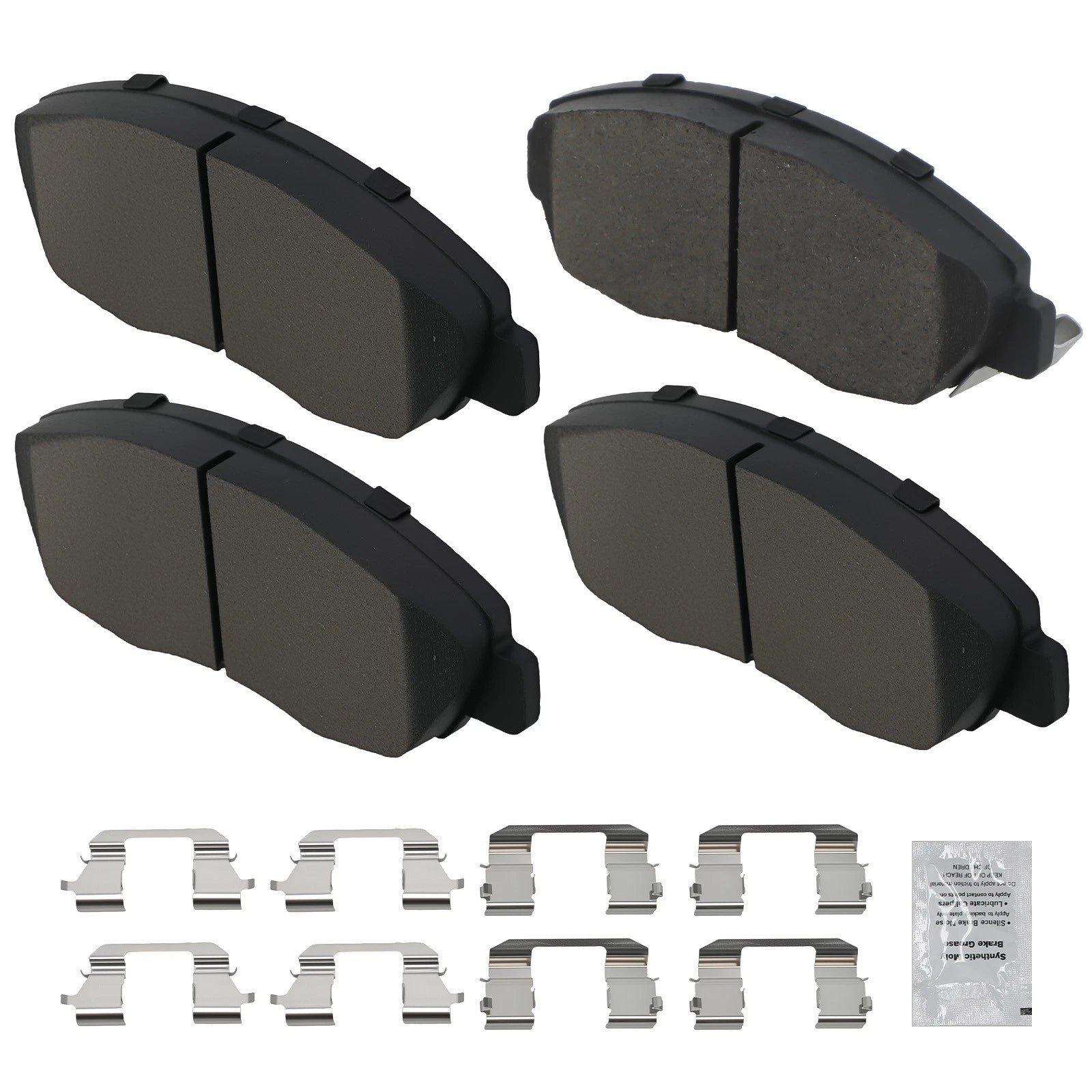Front Ceramic Brake Pads for Honda Accord & Insight & Civic (1998–2014)
