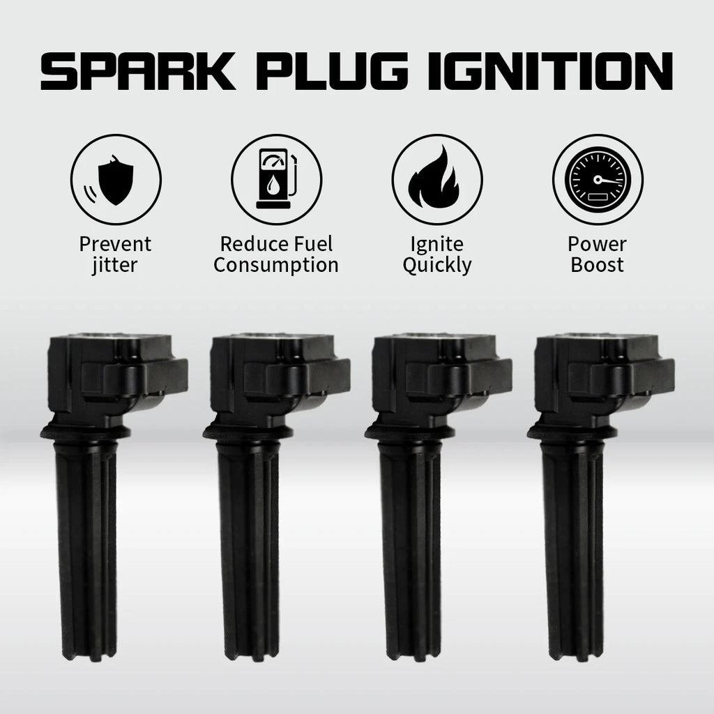 Set of 4 Ignition Coils for Chevrolet Cobalt, Saturn ION (2004–2007) UF492