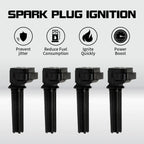 Set of 4 Ignition Coils for Chevrolet Cobalt, Saturn ION (2004–2007) UF492
