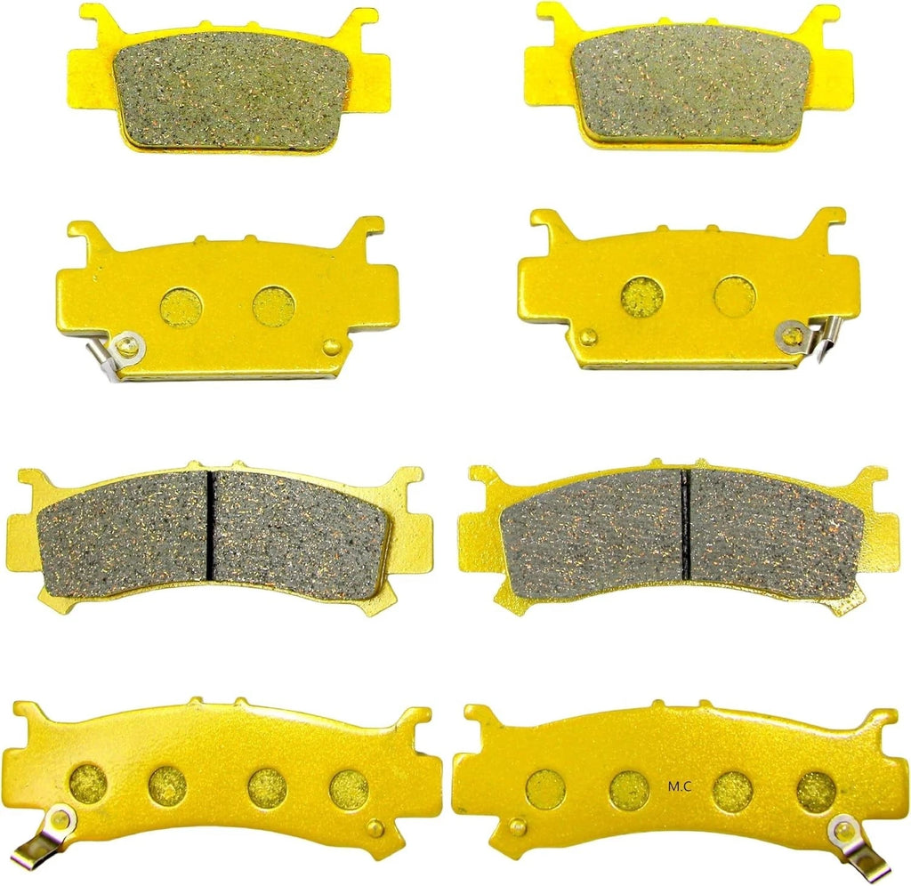 Front Rear Brake Pads for Honda Talon 1000/1000R/1000X/1000X-4/1000R-4 (2019–2026)