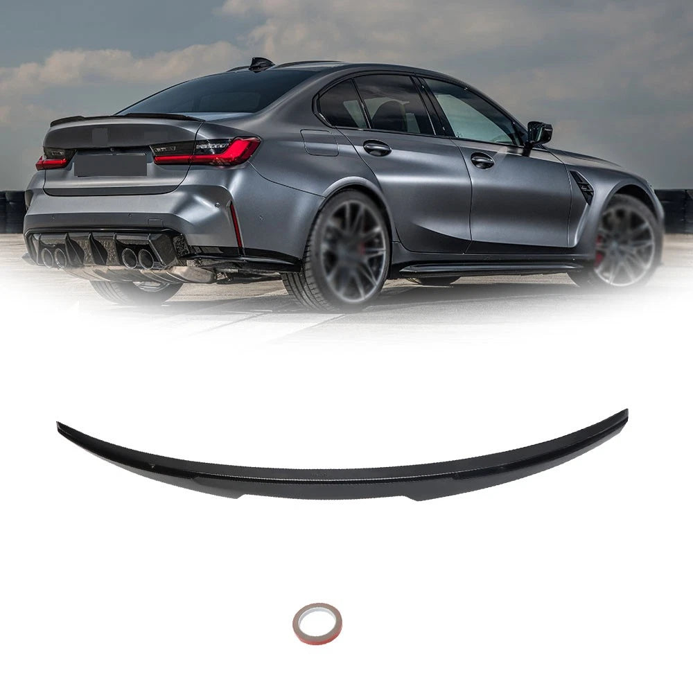Rear Boot Spoiler Lip Wing for BMW 3 Series M3 G20 G80 M4 (2018–Present)