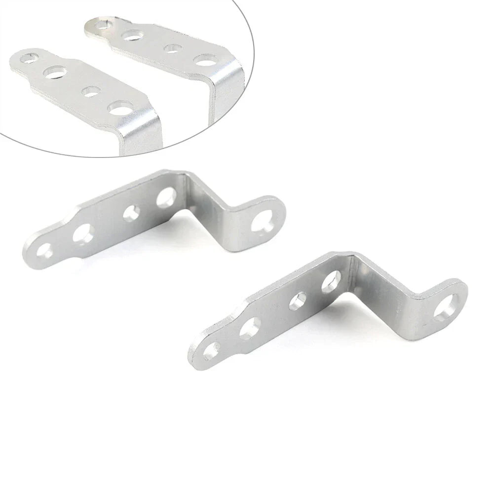 Silver Headlight Rearview Mirror Bracket for Car Spotlight