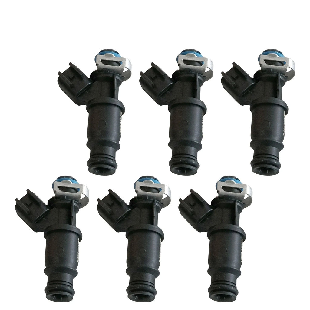 Set of 6 Fuel Injectors for Buick LaCrosse, Allure, Lucerne, Pontiac Grand Prix (2005–2009)