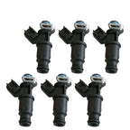 Set of 6 Fuel Injectors for Buick LaCrosse, Allure, Lucerne, Pontiac Grand Prix (2005–2009)