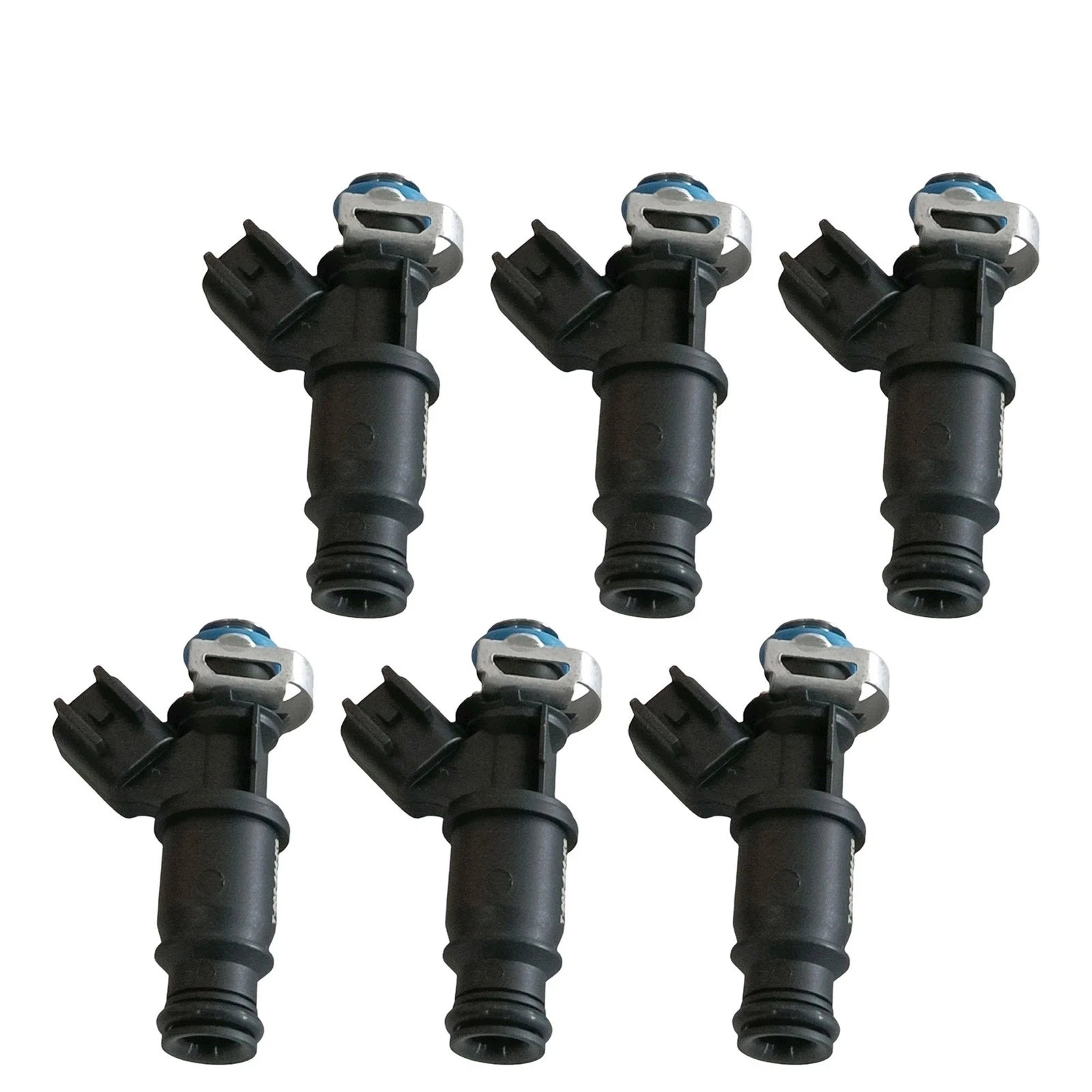 Set of 6 Fuel Injectors for Buick LaCrosse, Allure, Lucerne, Pontiac Grand Prix (2005–2009)