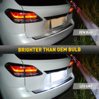 Full LED License Plate Light for Toyota Highlander (2008–2013)