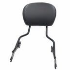 Detachable Backrest Sissy Bar w/ Pad for Harley Touring FLHR Road King (2009–2018)