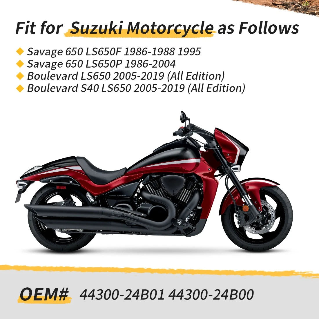 Fuel Petcock On Off Valve for Suzuki Savage 650 LS650 (1986–2004)
