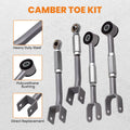Adjustable Rear Camber/Control Arm & Traction Arms Kit for Nissan 350Z (2003–2009)