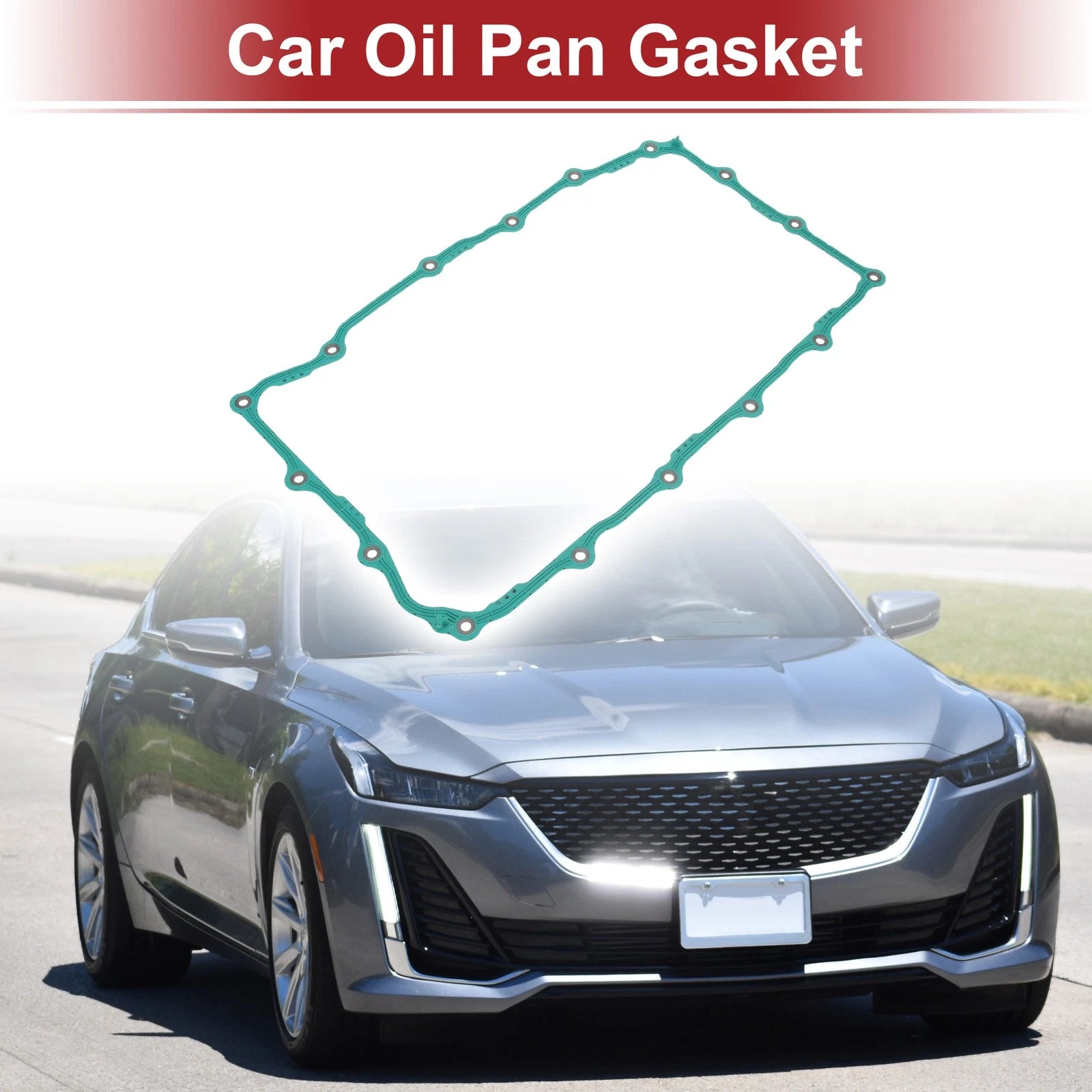 Oil Pan Gasket for Cadillac CT4 (2020–2024), Escalade (2018–2024) - No.24297886