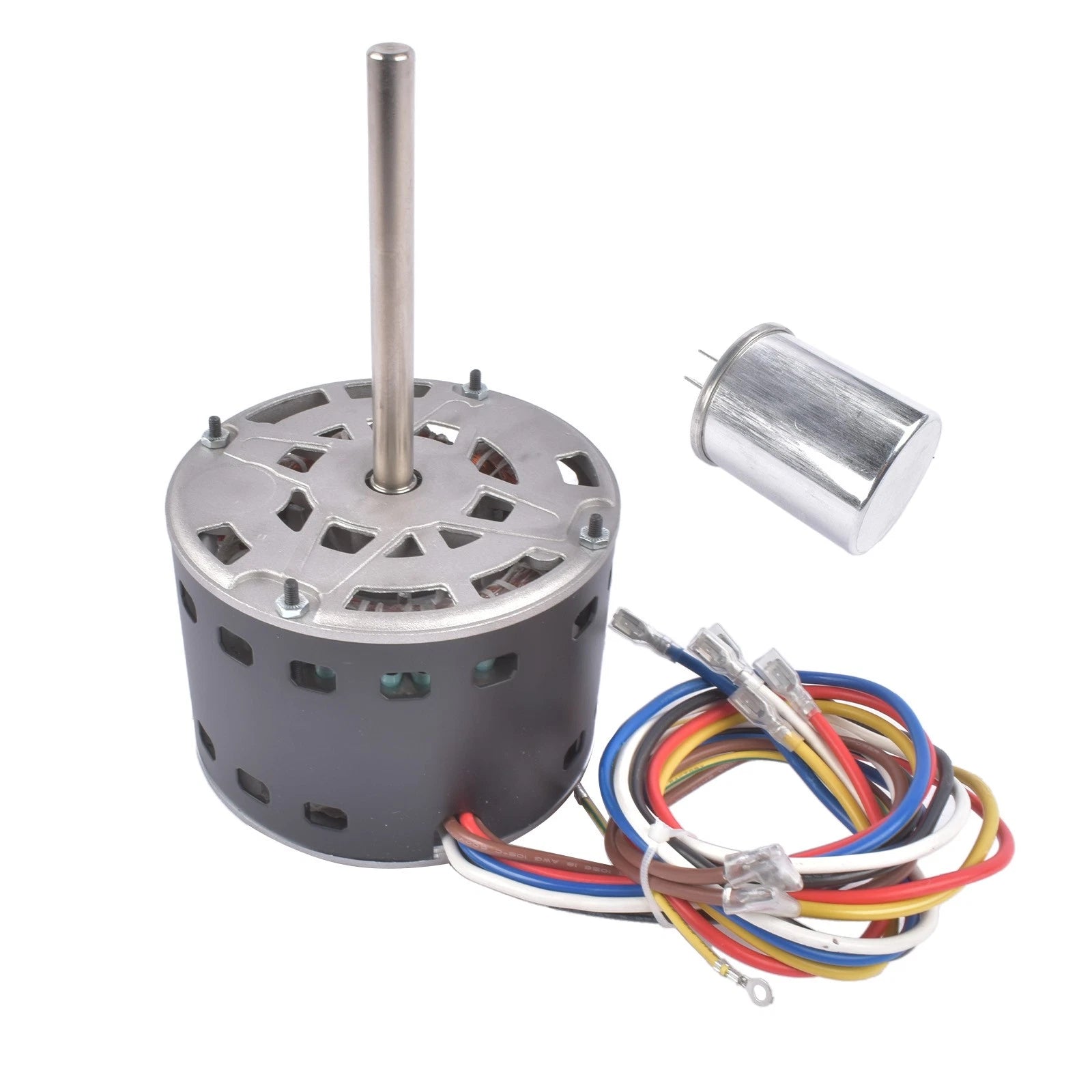 Condenser Fan Motor with Capacitor for Central AC Systems (115V)