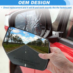Right Side Heated Mirror Glass for Chevy Suburban Tahoe (2015–2020) 22976560