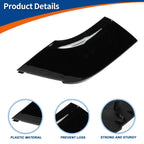 Car Bumper Tow Hook Cover for Mercedes-Benz CLS550 (2012-2018) Black