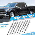 8 Pcs Diesel Glow Plugs No.12639701 for Chevrolet Express 2500 (2006–2016)