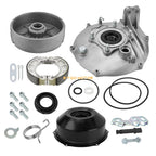 Rear Brake Drum Hub Plate Cover Shoes Seals for Honda TRX450FE/FM (1998–2004)