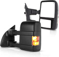 Power Heated Turn Signal Tow Mirrors for Ford F250-F550 Super Duty (1999–2007)