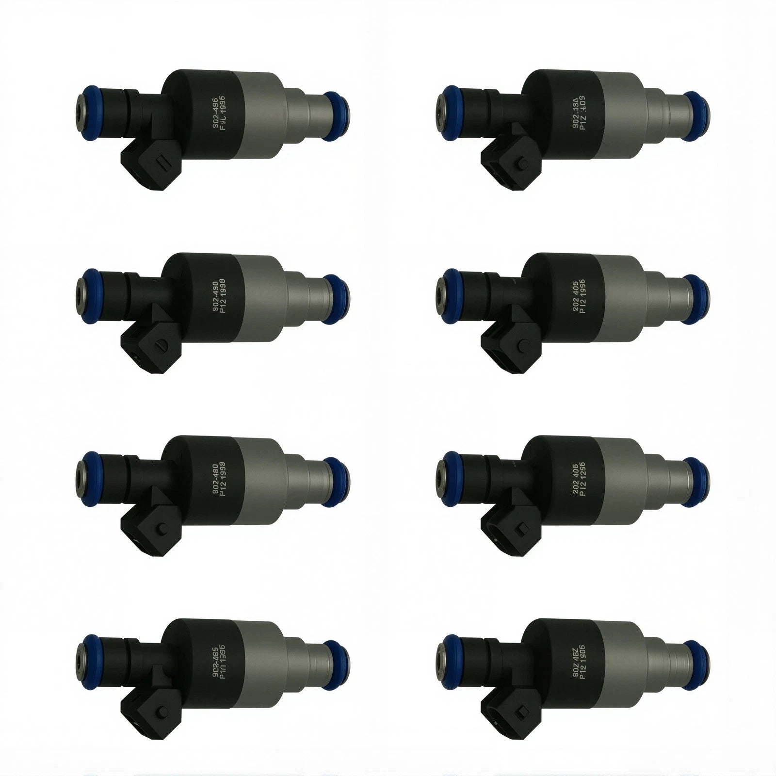 8 pcs Fuel Injector for Ford E350 (1995–1996), F-250 (1991–1997), Mustang (1993–1995)