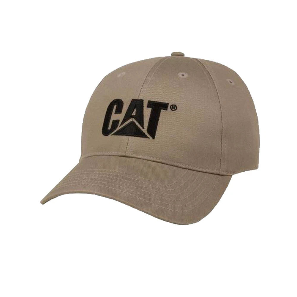 Caterpillar Equipment Cap for CAT Structured Khaki Hat