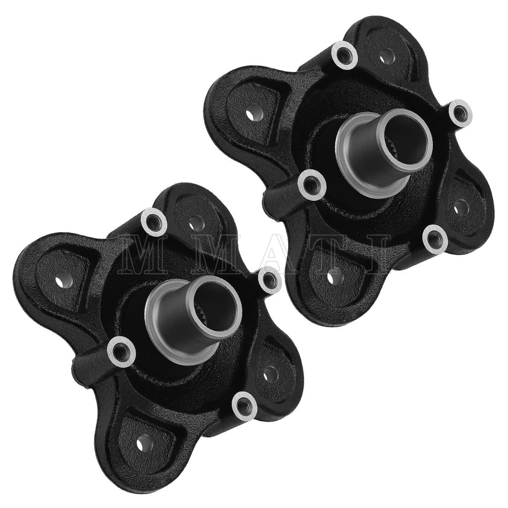 2X Rear Wheel Hubs for Polaris RZR 570 (2014–2022) RZR Trail 570 (2021–2022)