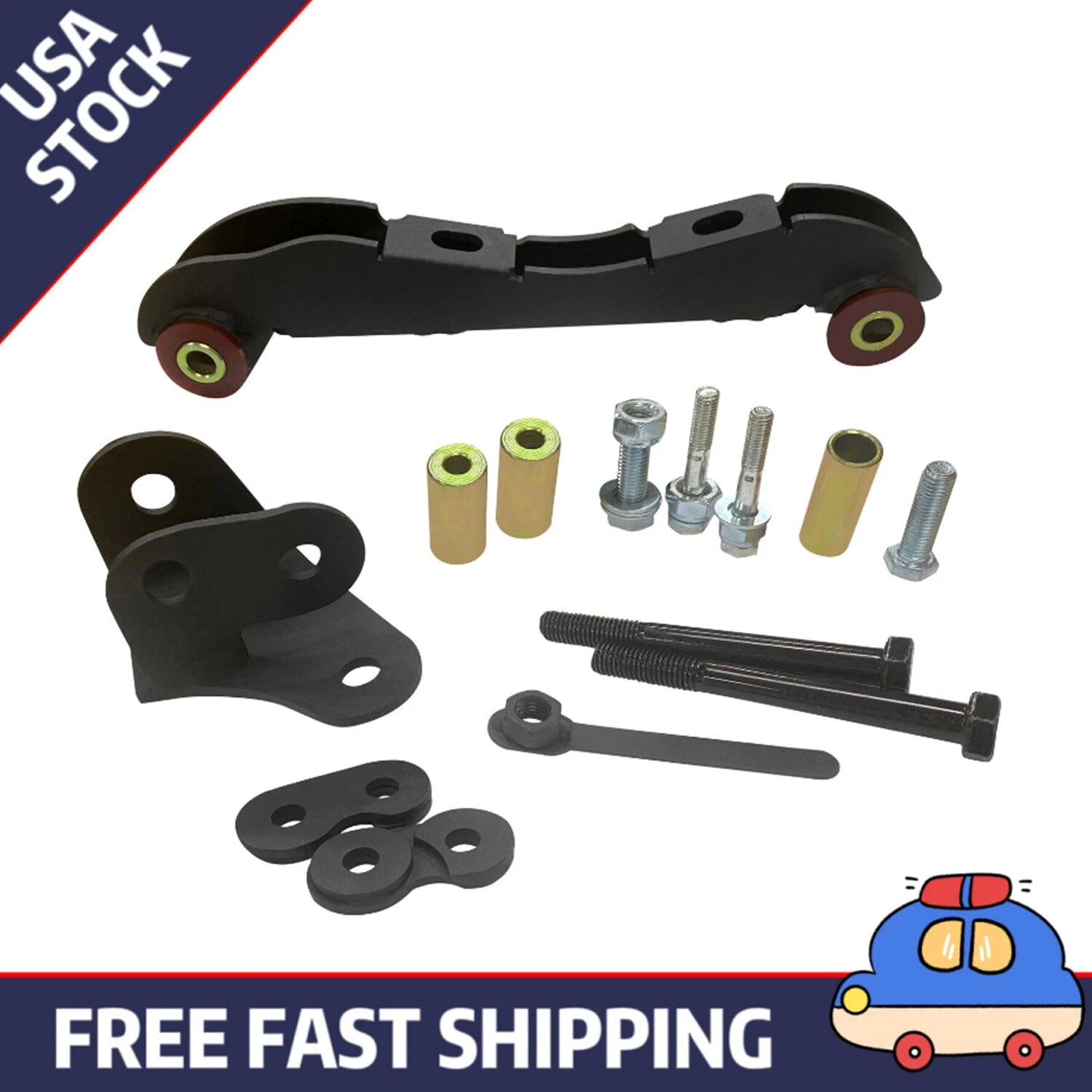 2-4" Differential Drop Lift Kit for GMC Chevy K1500 K2500 4WD (1988–1999)