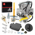 Carburetor & Fuel Valve Petcock Kit for Honda 400EX TRX400EX TRX400X (1999–2014)