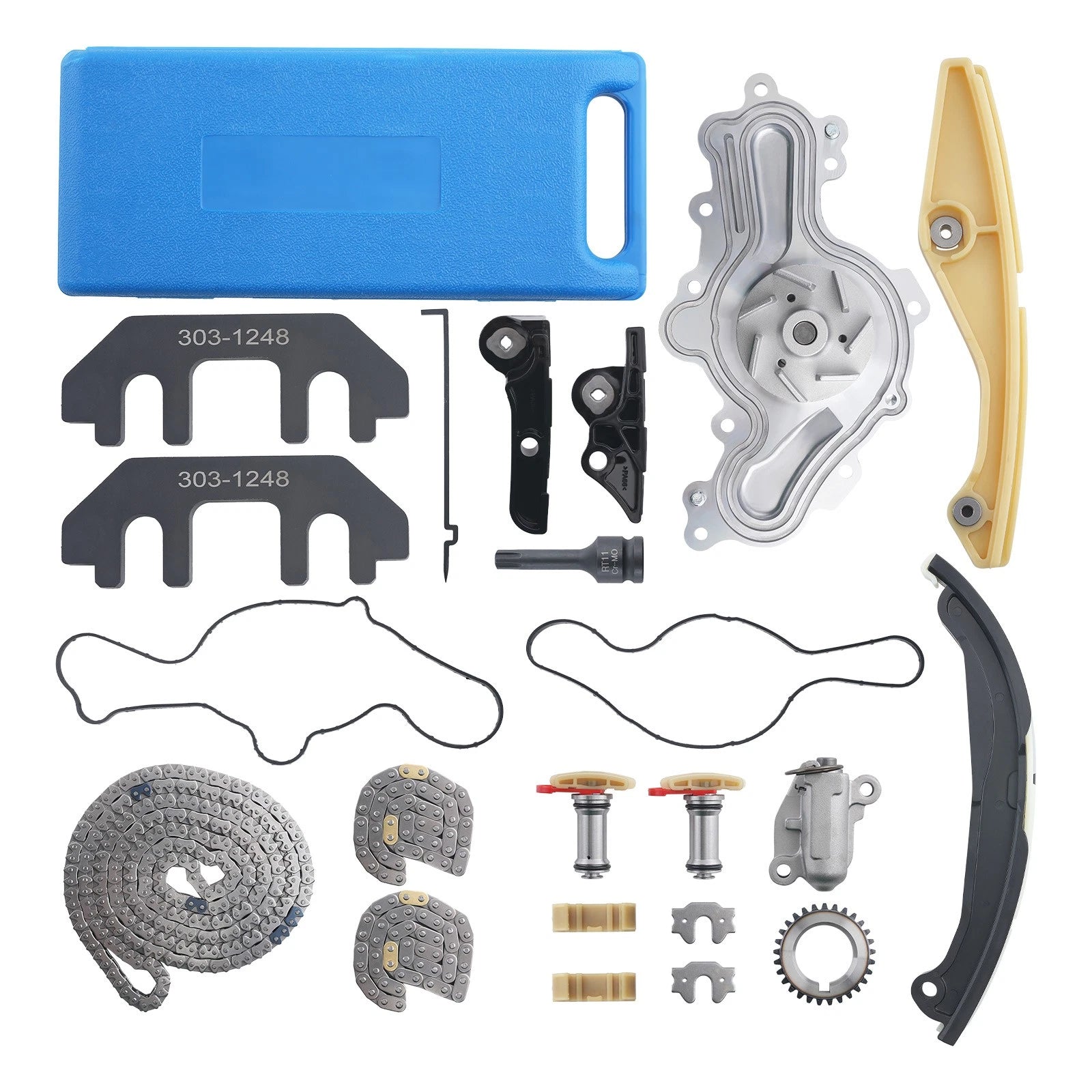 Timing Chain Water Pump Kit for Ford Edge (2011–2019) 3.5L 3.7L V6