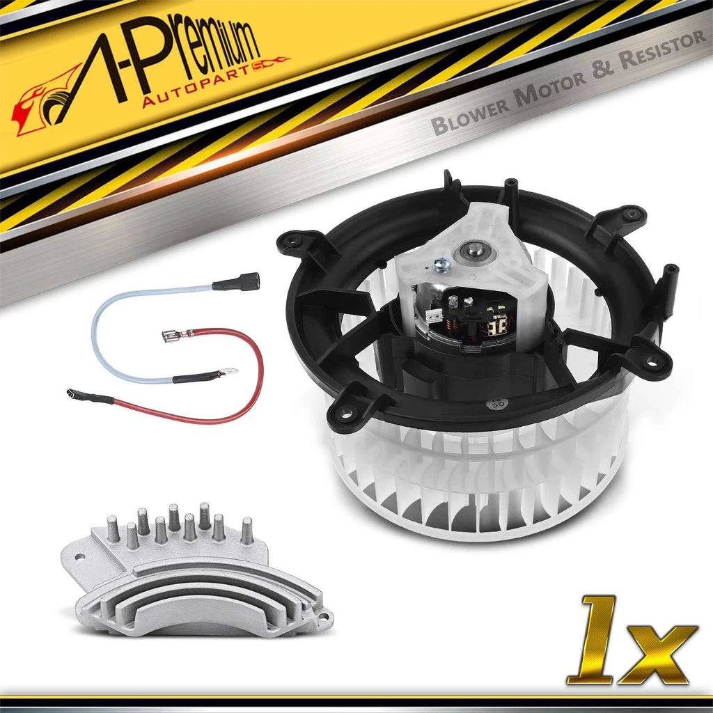 Rear HVAC Blower Motor & Resistor Kit for Mercedes-Benz W210 (1996–2002)