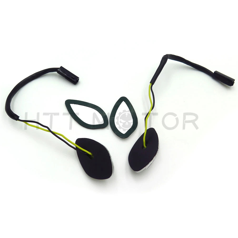Clear Flush Mount LED Turn Signals for Honda CBR 600 F4i (2001–2007)