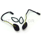 Clear Flush Mount LED Turn Signals for Honda CBR 600 F4i (2001–2007)