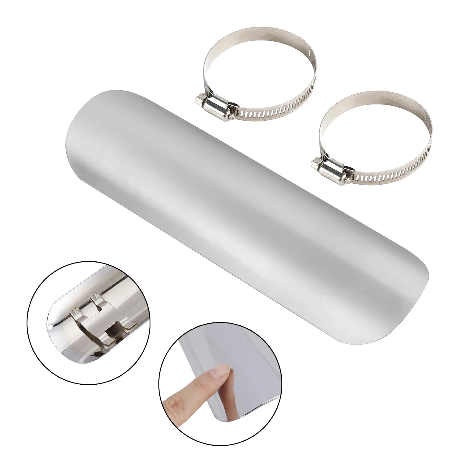Exhaust Side Bracket Cover for Motorcycle Scooter Cub