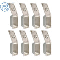 Set of 8 Standard Kitchen Utensils for Hotel Pans (1/3 6" Deep)