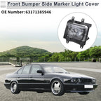 Right Front Bumper Side Marker Light Cover for BMW E30