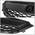 Front Bumper Grille Assembly for Acura TLX (2015–2017) Matte Black OE Style
