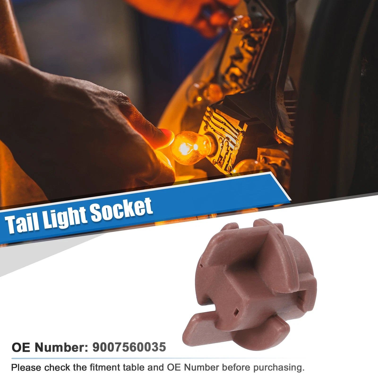 Tail Light Sockets for Toyota 4Runner (2003–2009) No.9007560035