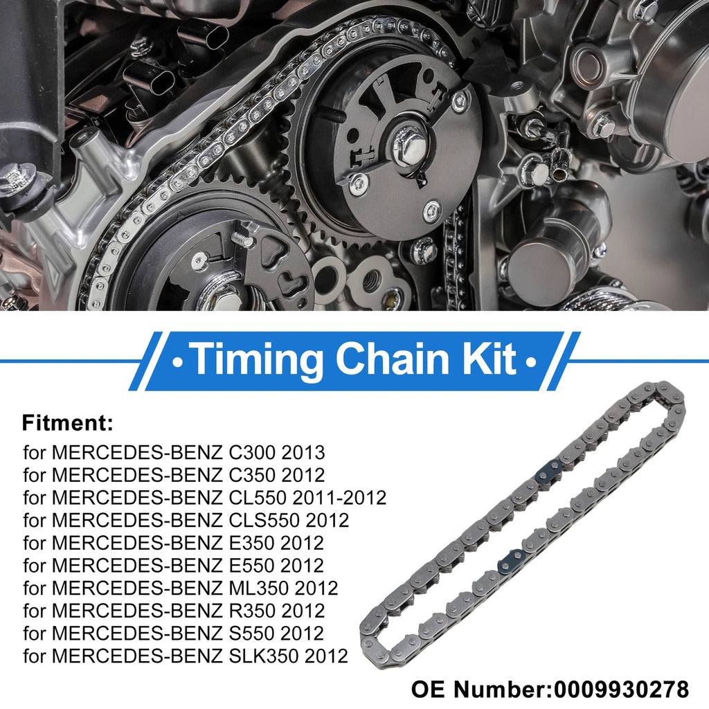 Timing Chain Kit for Mercedes-Benz C300, C350 (2013) No. 0009930278