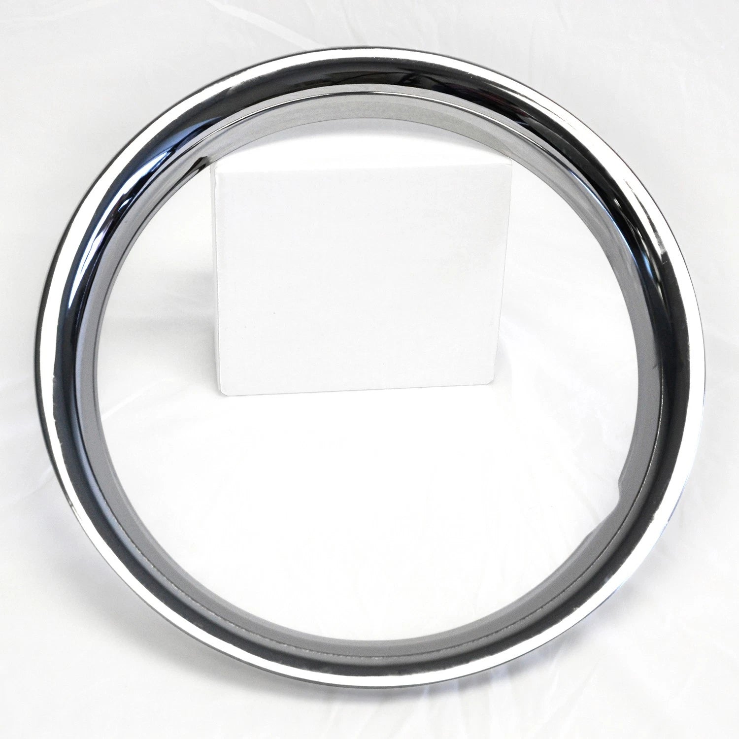 Chrome Wheel Trim Rings 15 Inch Steel Set for GM (1980–2000)