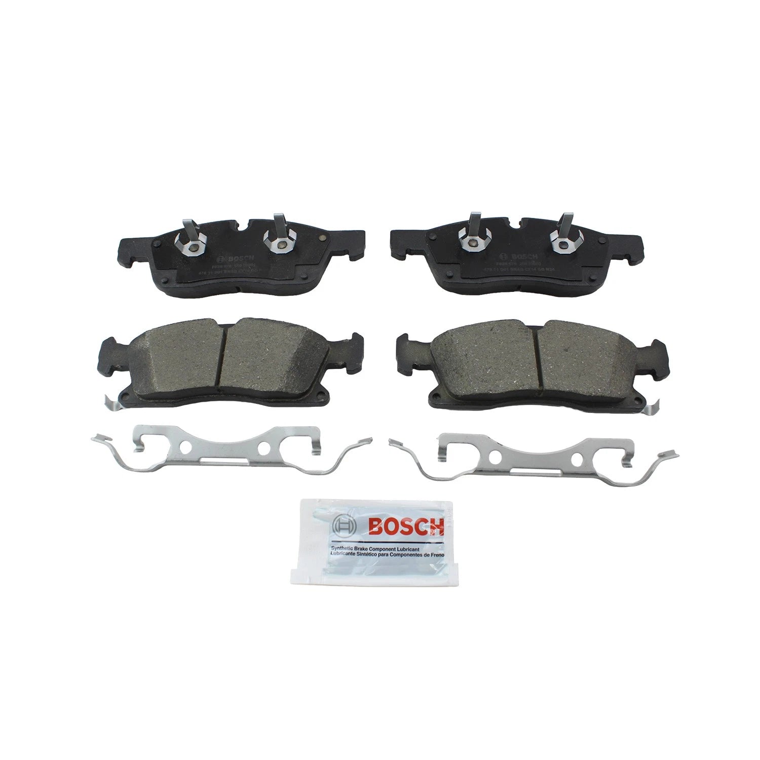 Bosch QuietCast Front Ceramic Brake Pads for Dodge Durango Jeep Grand Cherokee (2011–2021)