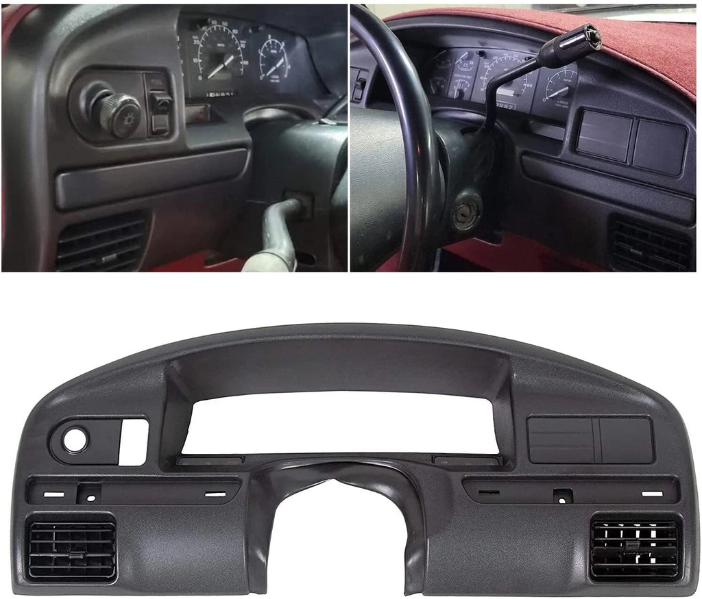 Instrument Cluster Dash Panel Bezel Cover for Ford Bronco F150 F250 (1992–1997)