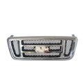 Replacement Black Chrome Plastic Front Grille For 2007-2008 Ford Ford Lightduty